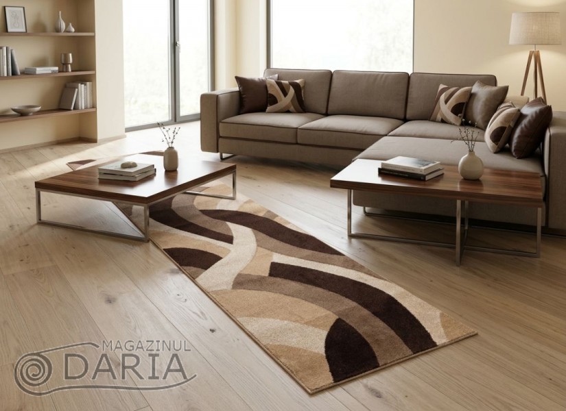 Traversă GRACIA 544 brown/d.beige